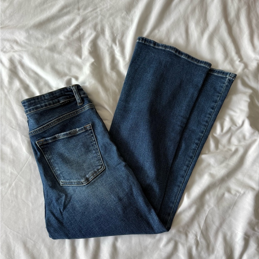 Women's Flare & Wide Leg Jeans - Blue
